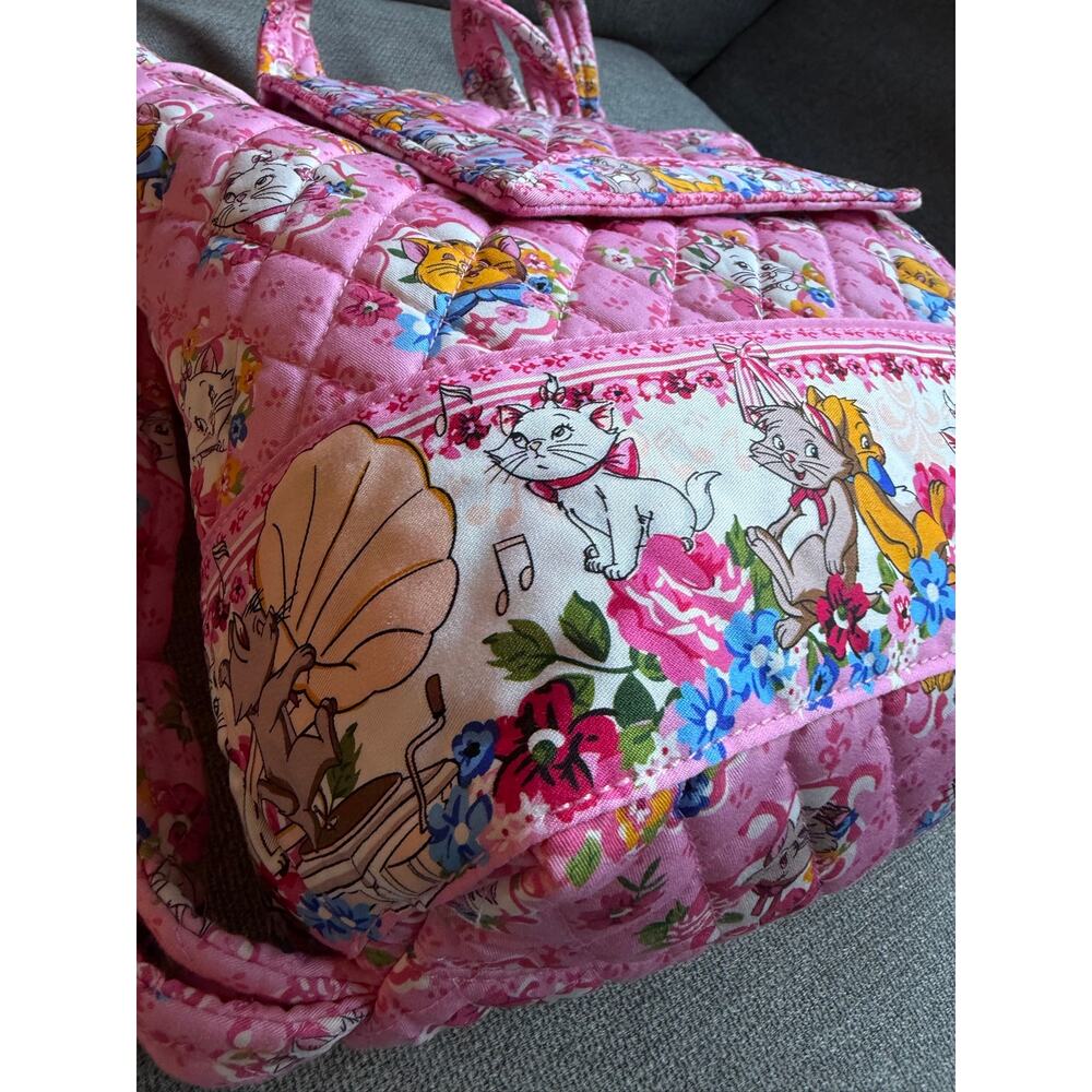 Vera Bradley x Disney The Aristocats the Original Drawstring Backpack - Picture 13 of 14